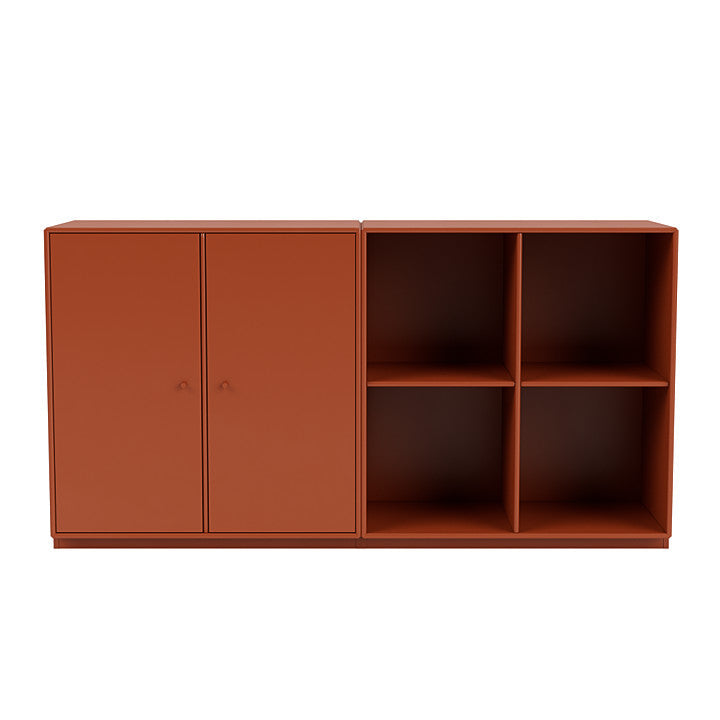 [product_category]-Montana Pair Classic Sideboard With 3 Cm Plinth, Hokkaido Brown-Montana Furniture-5714322267205-0000PAIR-162-06-MON-2