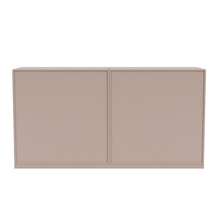 [product_category]-Montana Pair Classic Sideboard With 3 Cm Plinth, Mushroom Brown-Montana Furniture-5714322265287-0000PAIR-137-06-MON-4