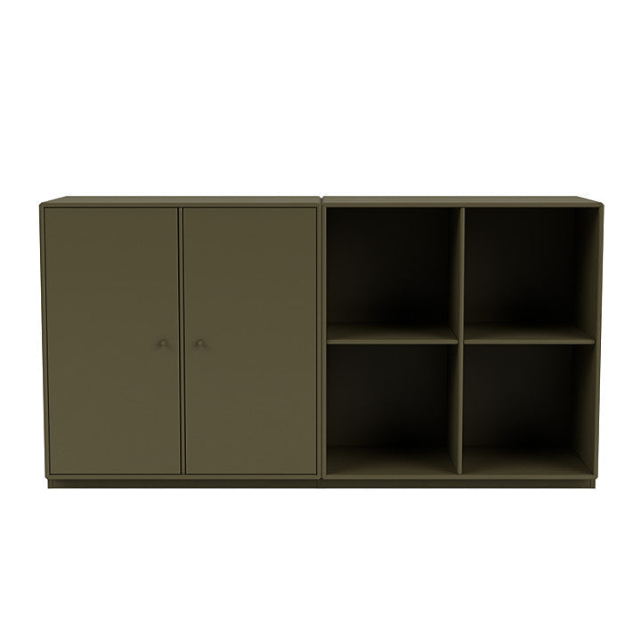 [product_category]-Montana Pair Classic Sideboard With 3 Cm Plinth, Oregano Green-Montana Furniture-5714322265447-0000PAIR-139-06-MON-2
