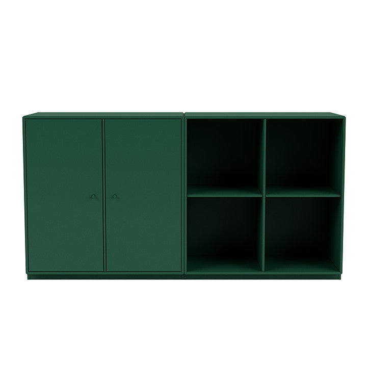 [product_category]-Montana Pair Classic Sideboard With 3 Cm Plinth, Pine Green-Montana Furniture-5714322265201-0000PAIR-136-06-MON-2