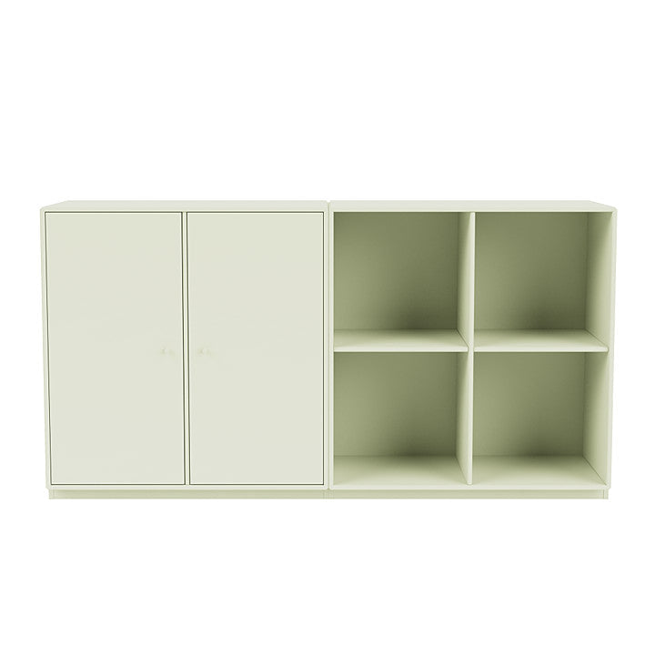 [product_category]-Montana Pair Classic Sideboard With 3 Cm Plinth, Pomelo Green-Montana Furniture-5714322265522-0000PAIR-140-06-MON-2