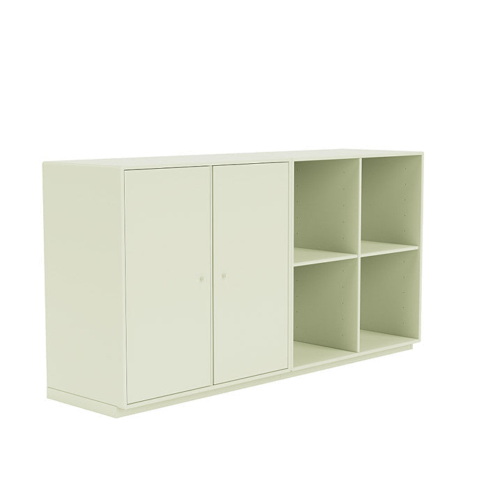 [product_category]-Montana Pair Classic Sideboard With 3 Cm Plinth, Pomelo Green-Montana Furniture-5714322265522-0000PAIR-140-06-MON-3