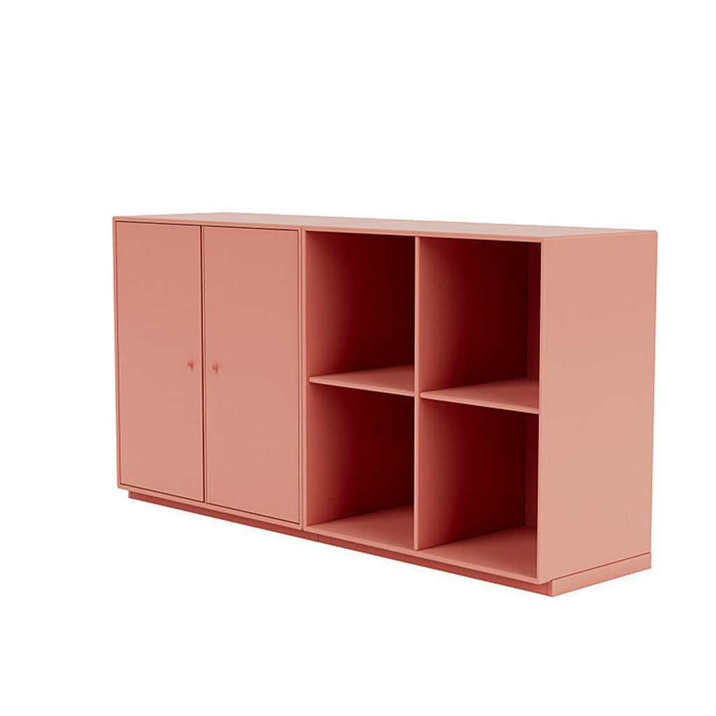 [product_category]-Montana Pair Classic Sideboard With 3 Cm Plinth, Rhubarb Red-Montana Furniture-5714322266406-0000PAIR-151-06-MON-1