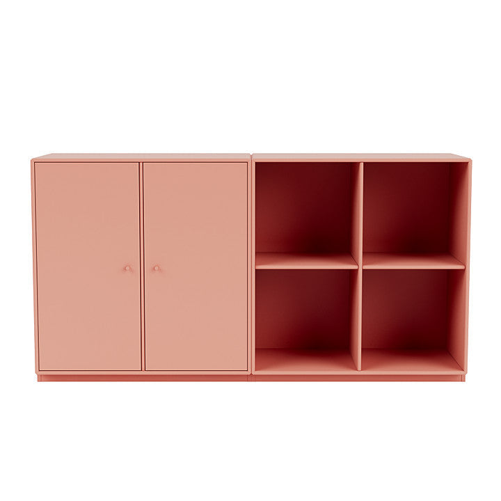 [product_category]-Montana Pair Classic Sideboard With 3 Cm Plinth, Rhubarb Red-Montana Furniture-5714322266406-0000PAIR-151-06-MON-2