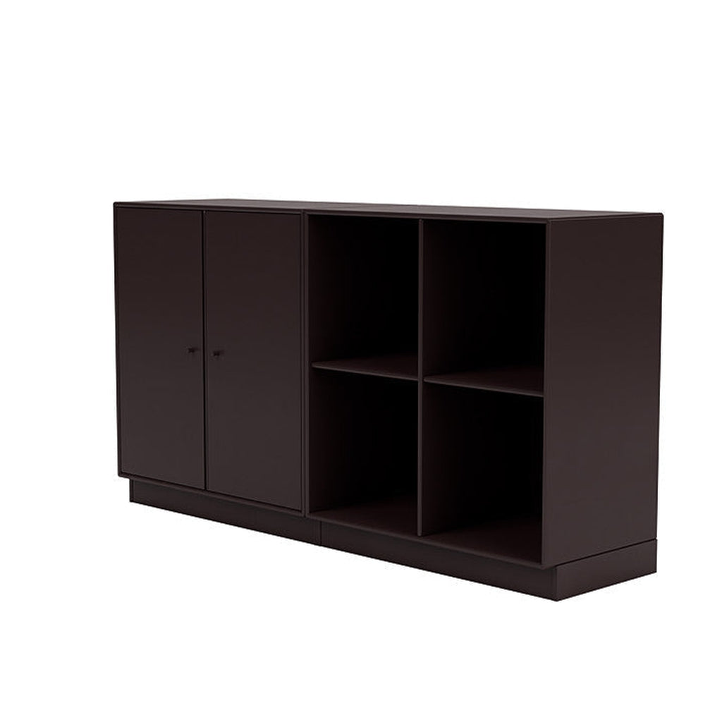 [product_category]-Montana Pair Classic Sideboard With 7 Cm Plinth, Balsamic Brown-Montana Furniture-5714322267052-0000PAIR-160-07-MON-1