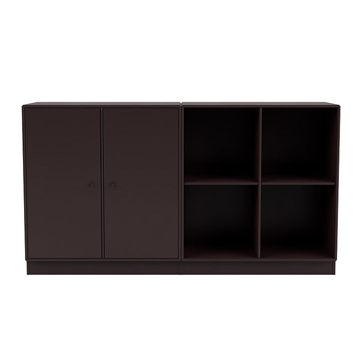 [product_category]-Montana Pair Classic Sideboard With 7 Cm Plinth, Balsamic Brown-Montana Furniture-5714322267052-0000PAIR-160-07-MON-2