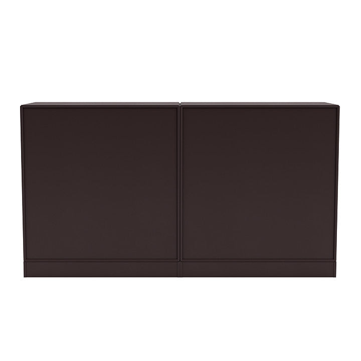 [product_category]-Montana Pair Classic Sideboard With 7 Cm Plinth, Balsamic Brown-Montana Furniture-5714322267052-0000PAIR-160-07-MON-4