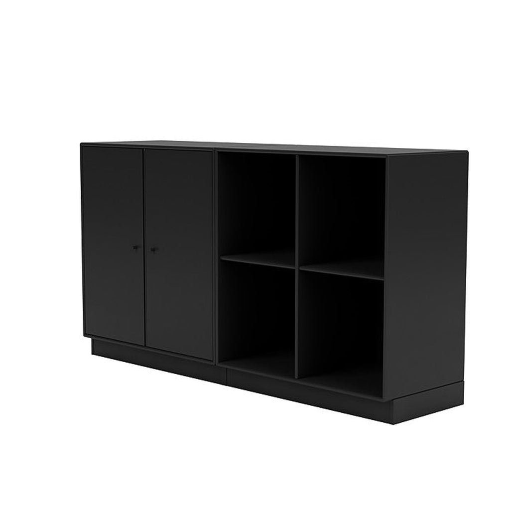 [product_category]-Montana Pair Classic Sideboard With 7 Cm Plinth, Black-Montana Furniture-5714322264815-0000PAIR-05-07-MON-1