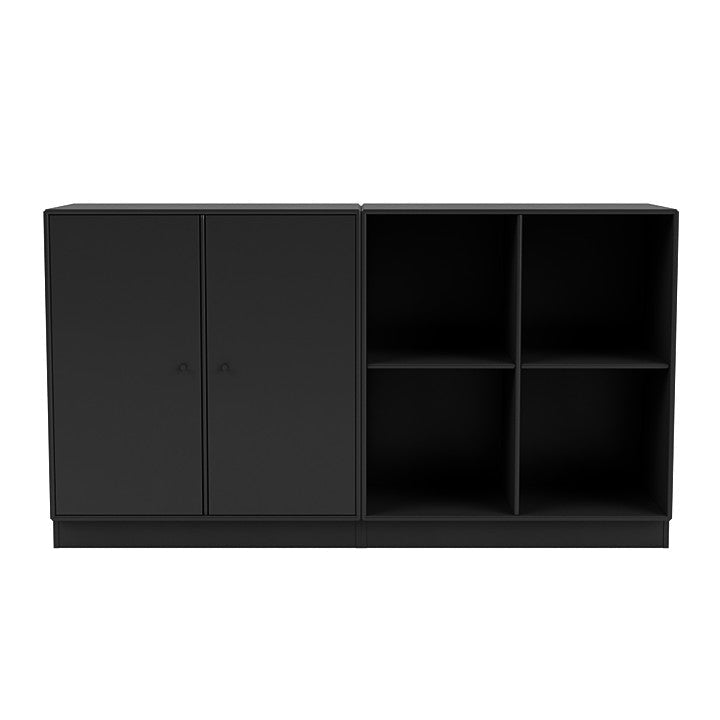 [product_category]-Montana Pair Classic Sideboard With 7 Cm Plinth, Black-Montana Furniture-5714322264815-0000PAIR-05-07-MON-2