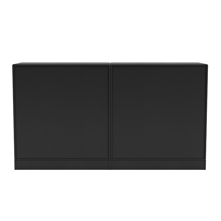 [product_category]-Montana Pair Classic Sideboard With 7 Cm Plinth, Black-Montana Furniture-5714322264815-0000PAIR-05-07-MON-4