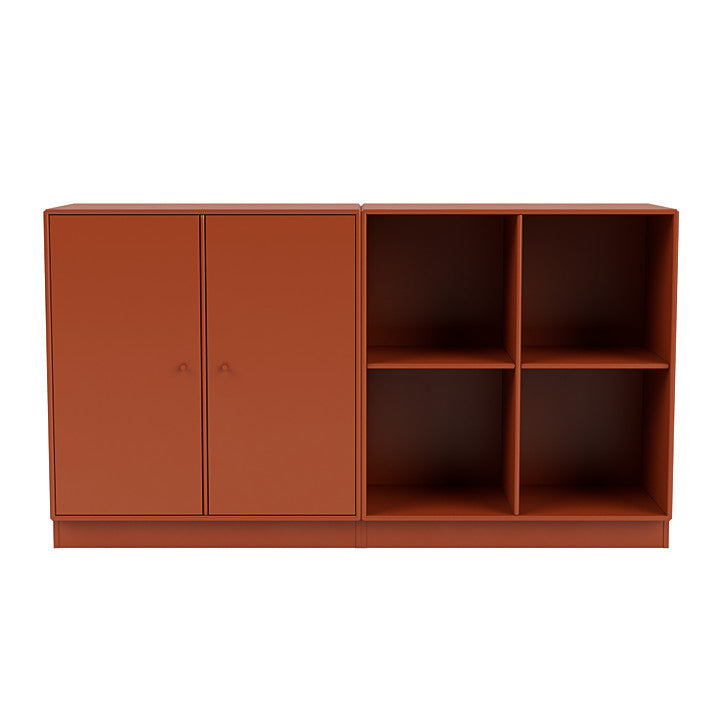 [product_category]-Montana Pair Classic Sideboard With 7 Cm Plinth, Hokkaido Brown-Montana Furniture-5714322267212-0000PAIR-162-07-MON-2