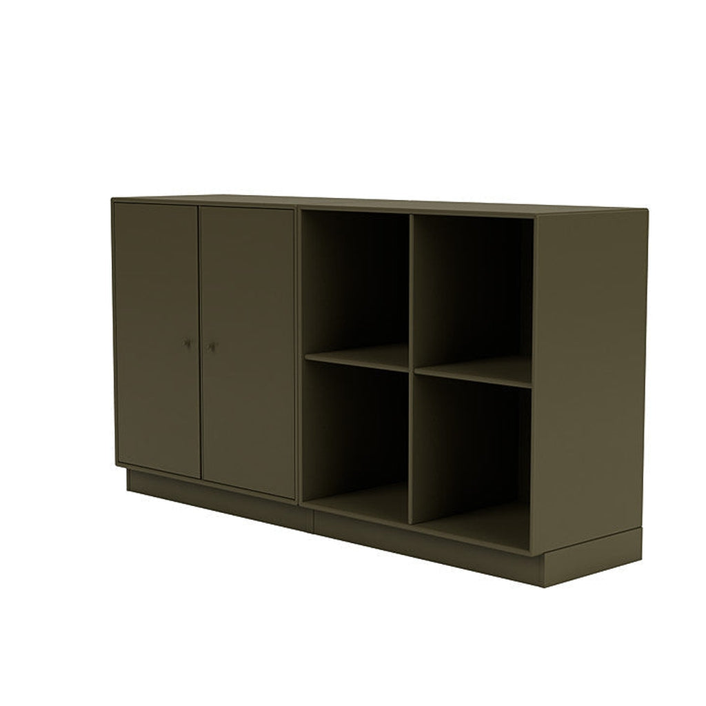 [product_category]-Montana Pair Classic Sideboard With 7 Cm Plinth, Oregano Green-Montana Furniture-5714322265454-0000PAIR-139-07-MON-1