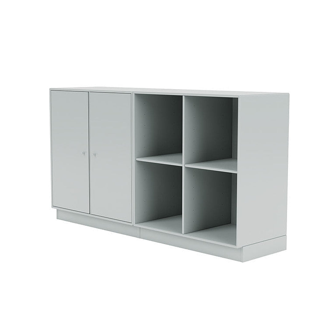 [product_category]-Montana Pair Classic Sideboard With 7 Cm Plinth, Oyster Grey-Montana Furniture-5714322266734-0000PAIR-156-07-MON-1