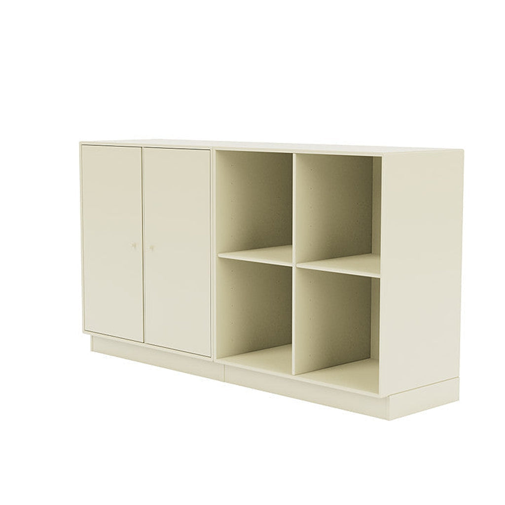[product_category]-Montana Pair Classic Sideboard With 7 Cm Plinth, Vanilla White-Montana Furniture-5714322266338-0000PAIR-150-07-MON-1