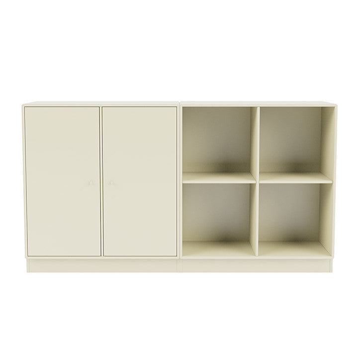 [product_category]-Montana Pair Classic Sideboard With 7 Cm Plinth, Vanilla White-Montana Furniture-5714322266338-0000PAIR-150-07-MON-2
