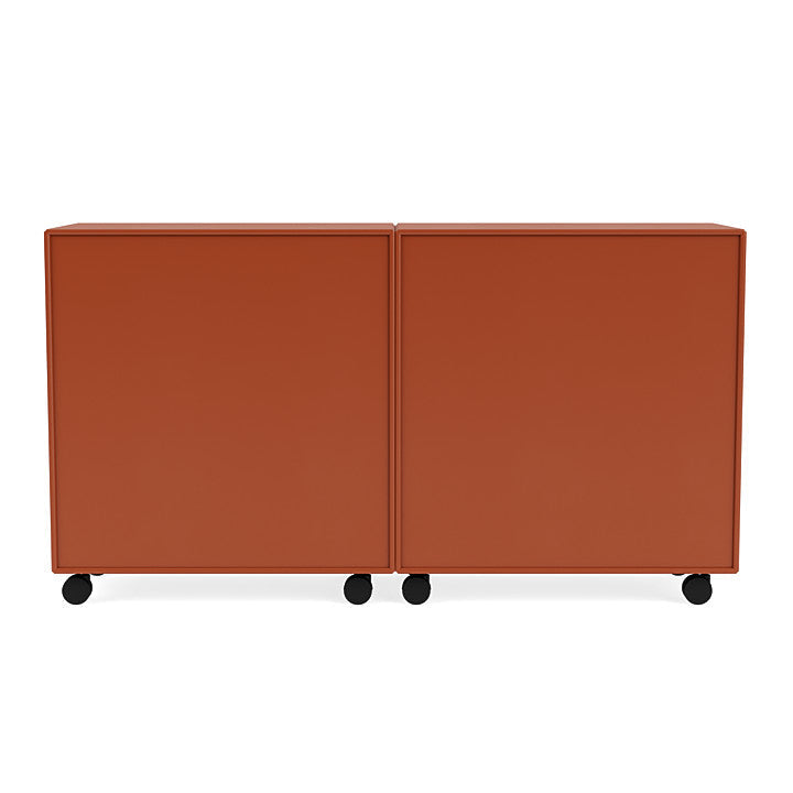 [product_category]-Montana Pair Classic Sideboard With Castors, Hokkaido Brown-Montana Furniture-5714322267199-0000PAIR-162-05-MON-4