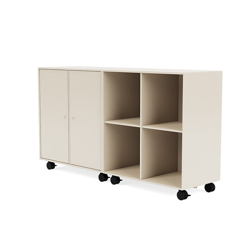 [product_category]-Montana Pair Classic Sideboard With Castors, Oat-Montana Furniture-5714322266871-0000PAIR-158-05-MON-1