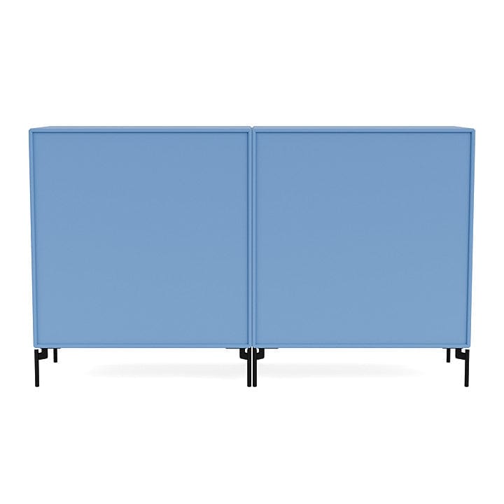 [product_category]-Montana Pair Classic Sideboard With Legs, Azure Blue/Black-Montana Furniture-5714322266536-0000PAIR-154-03-MON-4