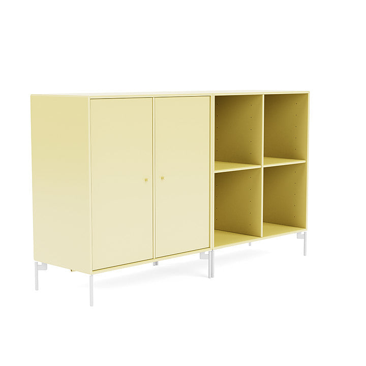 [product_category]-Montana Pair Classic Sideboard With Legs, Camomile/Snow White-Montana Furniture-5714322266925-0000PAIR-159-02-MON-3