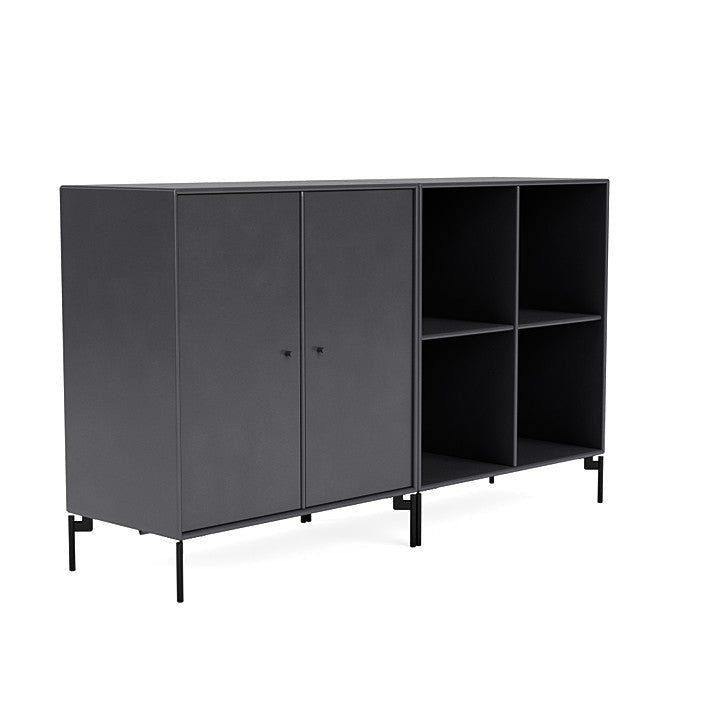 [product_category]-Montana Pair Classic Sideboard With Legs, Carbon Black/Black-Montana Furniture-5714322267571-0000PAIR-36-03-MON-3