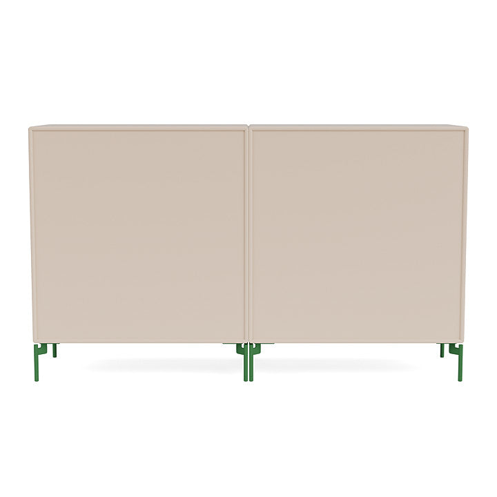 [product_category]-Montana Pair Classic Sideboard With Legs, Clay/Parsley-Montana Furniture-5715288347796-0000PAIR-168-13-MON-4