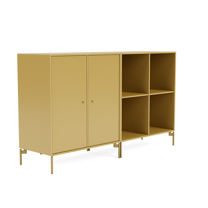 [product_category]-Montana Pair Classic Sideboard With Legs, Cumin/Brass-Montana Furniture-5714322266826-0000PAIR-157-09-MON-3