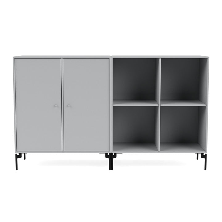 [product_category]-Montana Pair Classic Sideboard With Legs, Fjord/Black-Montana Furniture-5714322264617-0000PAIR-02-03-MON-2