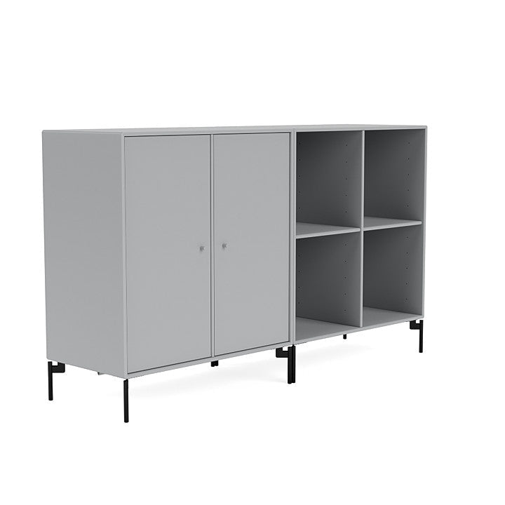 [product_category]-Montana Pair Classic Sideboard With Legs, Fjord/Black-Montana Furniture-5714322264617-0000PAIR-02-03-MON-3