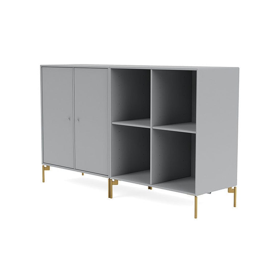 [product_category]-Montana Pair Classic Sideboard With Legs, Fjord/Brass-Montana Furniture-5714322264662-0000PAIR-02-09-MON-1