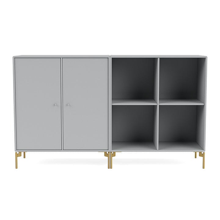 [product_category]-Montana Pair Classic Sideboard With Legs, Fjord/Brass-Montana Furniture-5714322264662-0000PAIR-02-09-MON-2