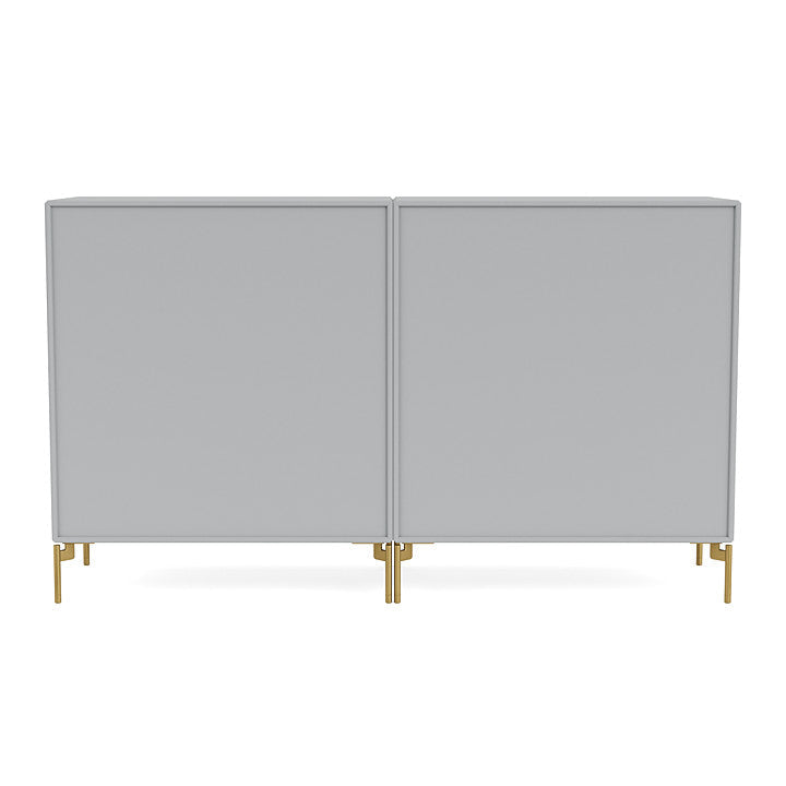 [product_category]-Montana Pair Classic Sideboard With Legs, Fjord/Brass-Montana Furniture-5714322264662-0000PAIR-02-09-MON-4