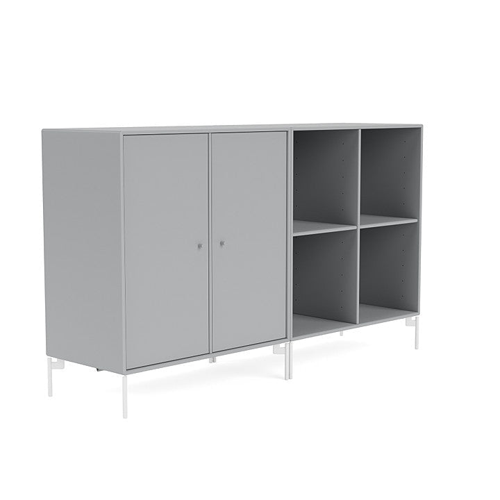 [product_category]-Montana Pair Classic Sideboard With Legs, Fjord/Snow White-Montana Furniture-5714322264600-0000PAIR-02-02-MON-3