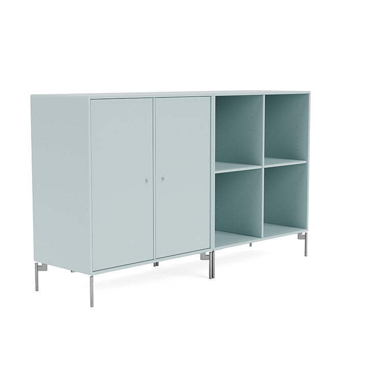 [product_category]-Montana Pair Classic Sideboard With Legs, Flint/Matt Chrome-Montana Furniture-5714322266116-0000PAIR-148-01-MON-3