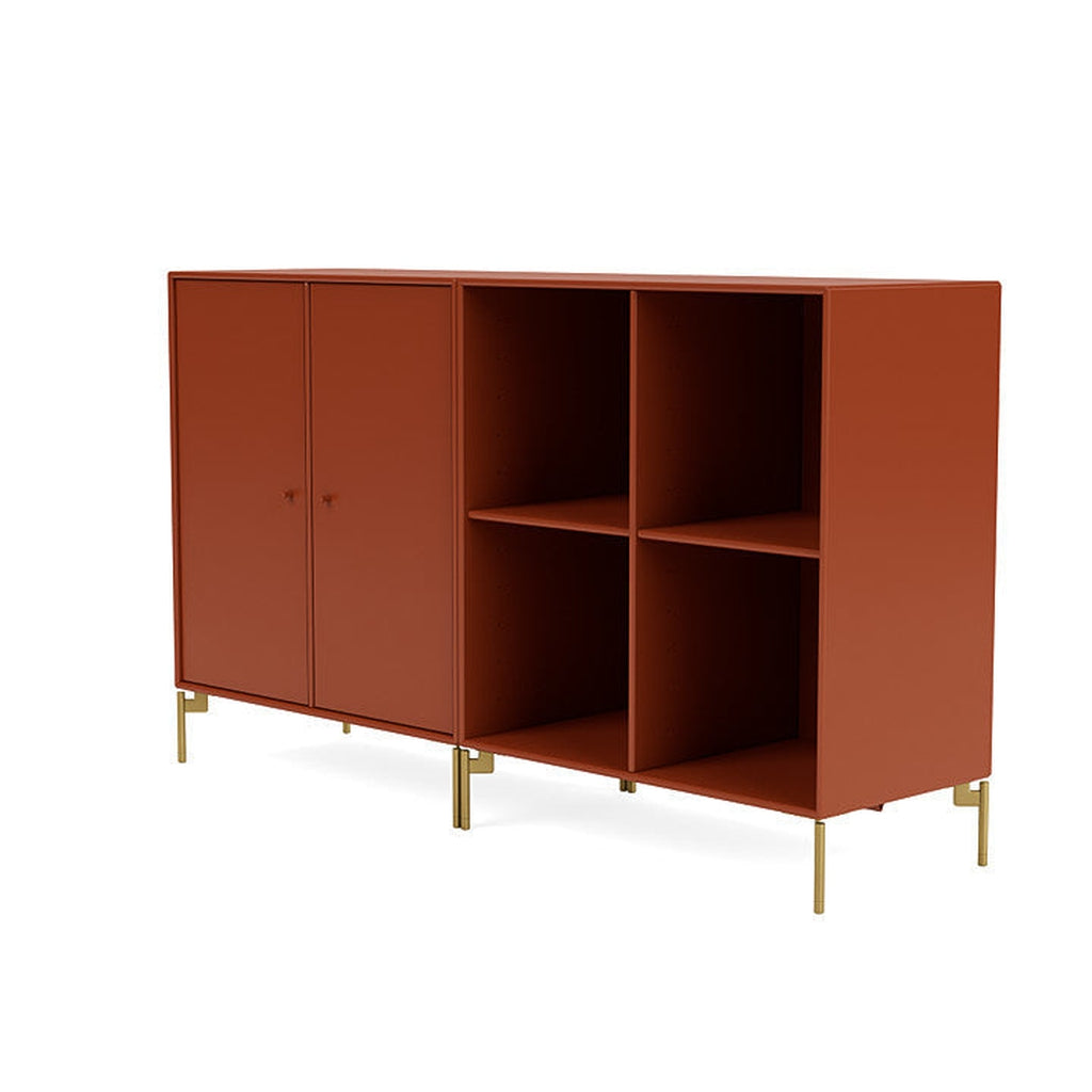 [product_category]-Montana Pair Classic Sideboard With Legs, Hokkaido/Brass-Montana Furniture-5714322267229-0000PAIR-162-09-MON-1