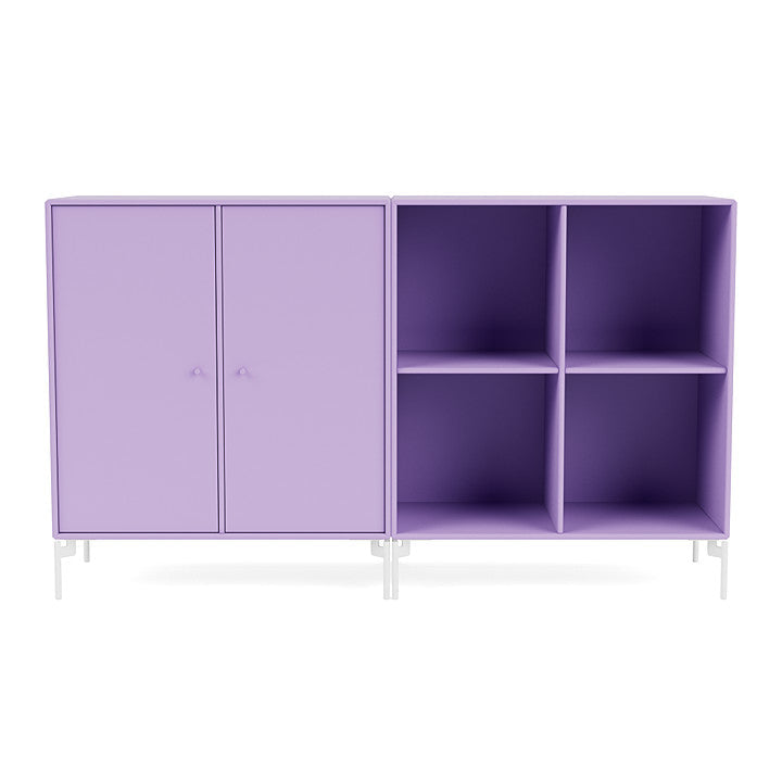 [product_category]-Montana Pair Classic Sideboard With Legs, Iris/Snow White-Montana Furniture-5714322267328-0000PAIR-164-02-MON-2