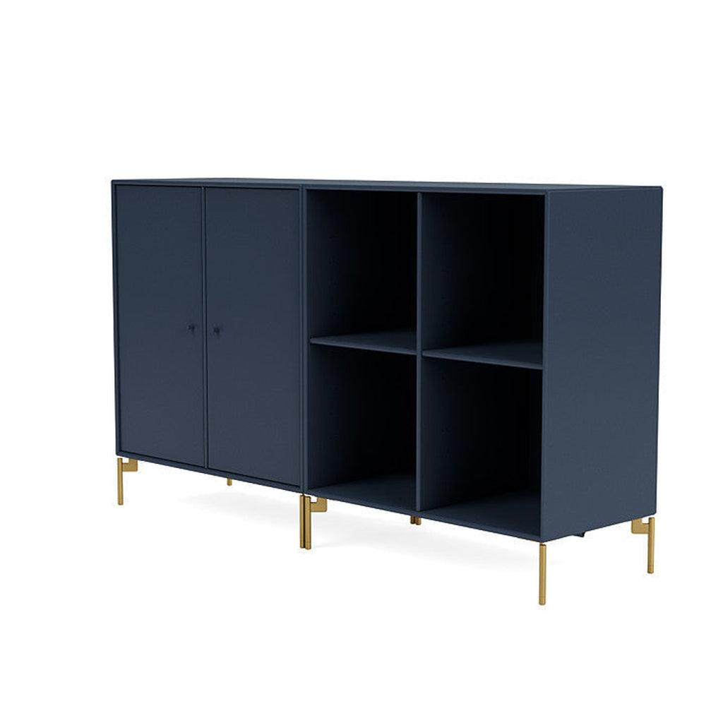 [product_category]-Montana Pair Classic Sideboard With Legs, Juniper/Brass-Montana Furniture-5714322265386-0000PAIR-138-09-MON-1