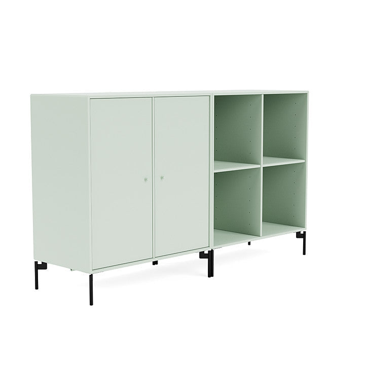 [product_category]-Montana Pair Classic Sideboard With Legs, Mist/Black-Montana Furniture-5714322267090-0000PAIR-161-03-MON-3