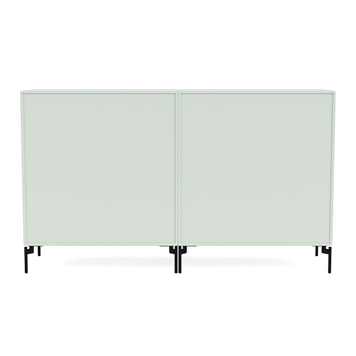 [product_category]-Montana Pair Classic Sideboard With Legs, Mist/Black-Montana Furniture-5714322267090-0000PAIR-161-03-MON-4