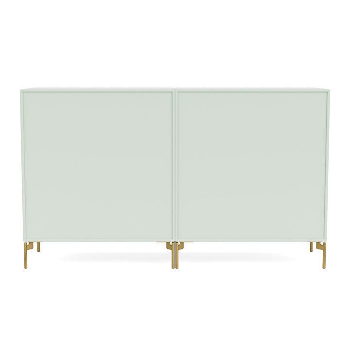 [product_category]-Montana Pair Classic Sideboard With Legs, Mist/Brass-Montana Furniture-5714322267144-0000PAIR-161-09-MON-4