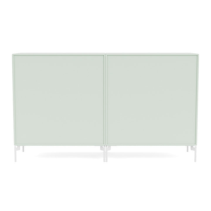 [product_category]-Montana Pair Classic Sideboard With Legs, Mist/Snow White-Montana Furniture-5714322267083-0000PAIR-161-02-MON-4