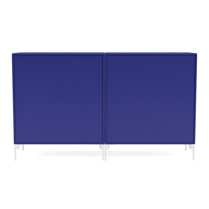 [product_category]-Montana Pair Classic Sideboard With Legs, Monarch Blue/Snow White-Montana Furniture-5714322265089-0000PAIR-135-02-MON-4