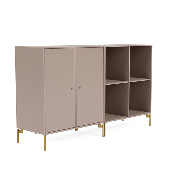 [product_category]-Montana Pair Classic Sideboard With Legs, Mushroom Brown/Brass-Montana Furniture-5714322265300-0000PAIR-137-09-MON-3