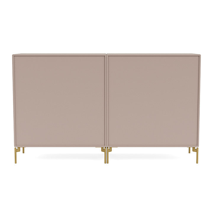 [product_category]-Montana Pair Classic Sideboard With Legs, Mushroom Brown/Brass-Montana Furniture-5714322265300-0000PAIR-137-09-MON-4