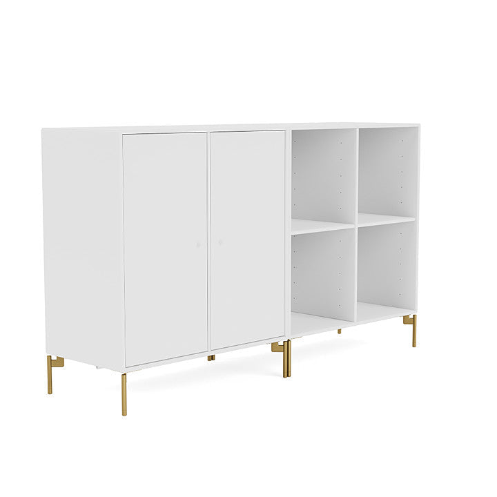 [product_category]-Montana Pair Classic Sideboard With Legs, New White/Brass-Montana Furniture-5714322265065-0000PAIR-101-09-MON-3