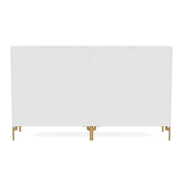 [product_category]-Montana Pair Classic Sideboard With Legs, New White/Brass-Montana Furniture-5714322265065-0000PAIR-101-09-MON-4