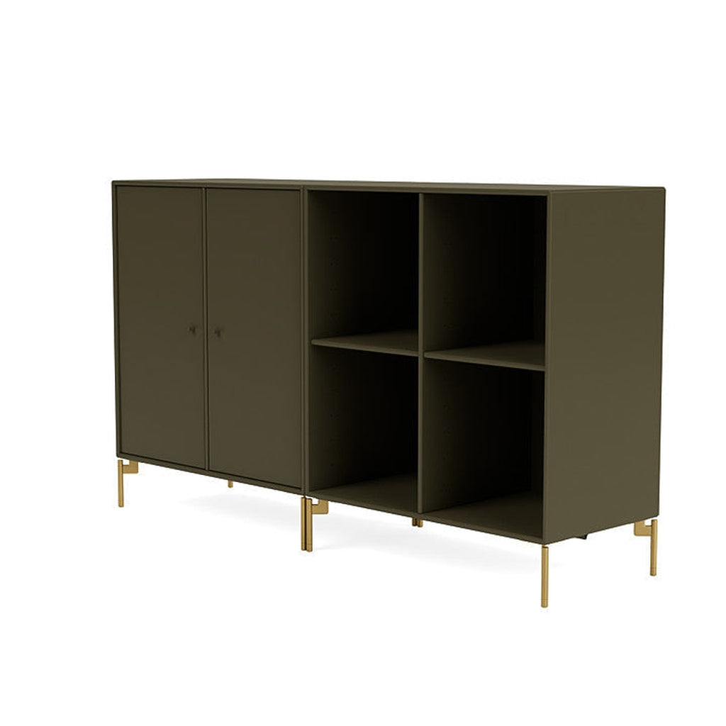 [product_category]-Montana Pair Classic Sideboard With Legs, Oregano/Brass-Montana Furniture-5714322265461-0000PAIR-139-09-MON-1