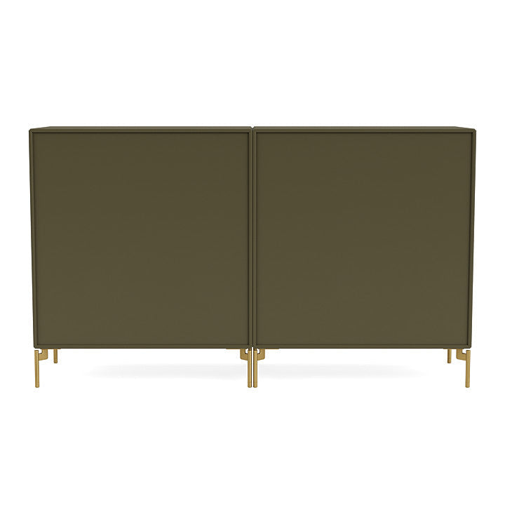 [product_category]-Montana Pair Classic Sideboard With Legs, Oregano/Brass-Montana Furniture-5714322265461-0000PAIR-139-09-MON-4