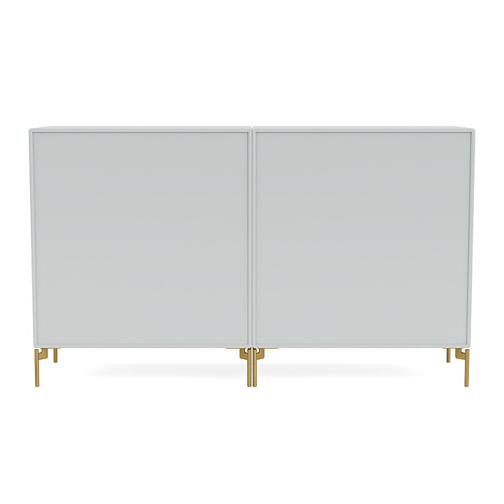 [product_category]-Montana Pair Classic Sideboard With Legs, Oyster/Brass-Montana Furniture-5714322266741-0000PAIR-156-09-MON-4