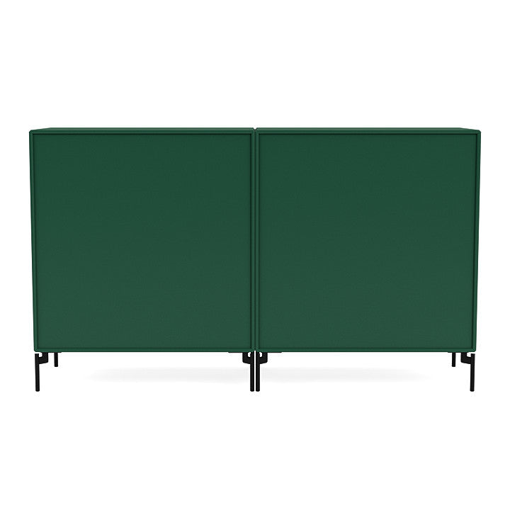 [product_category]-Montana Pair Classic Sideboard With Legs, Pine/Black-Montana Furniture-5714322265171-0000PAIR-136-03-MON-4
