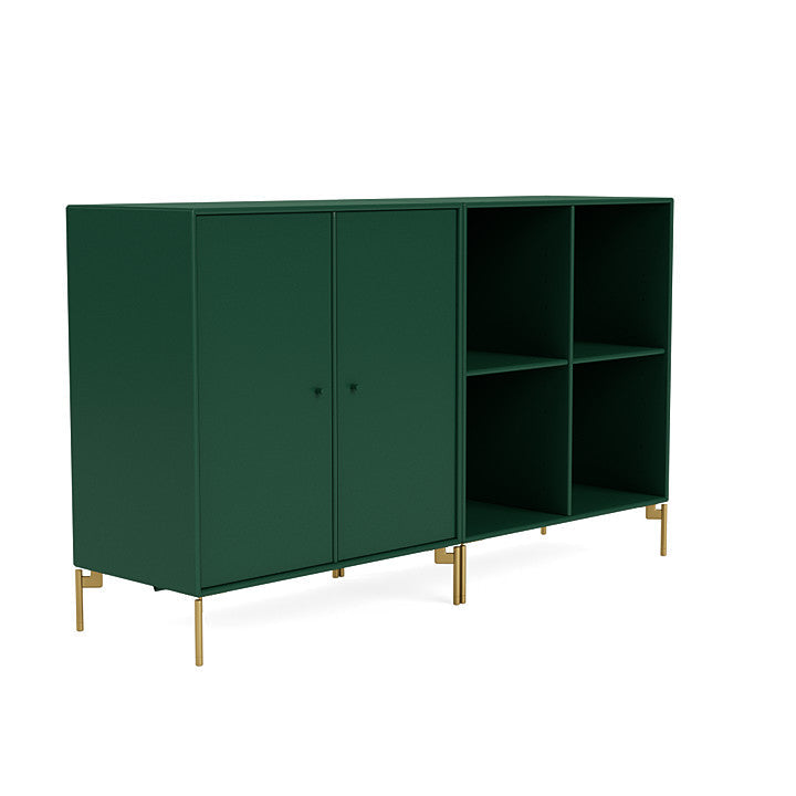 [product_category]-Montana Pair Classic Sideboard With Legs, Pine/Brass-Montana Furniture-5714322265225-0000PAIR-136-09-MON-3